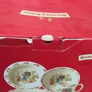Bunnykins by Royal Doulton 4 Pc Nurseryware Set